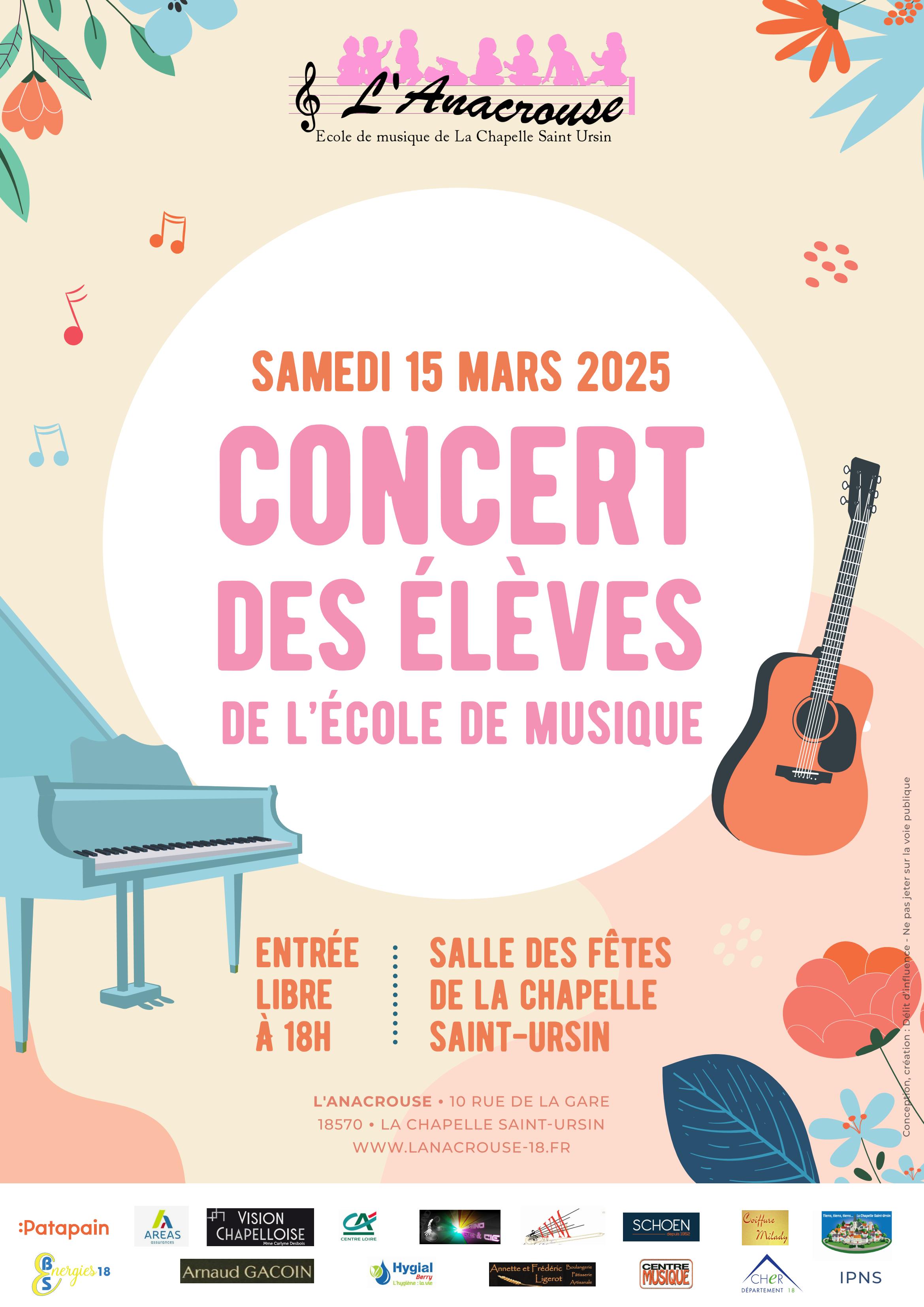 Concert du 15/03/2025